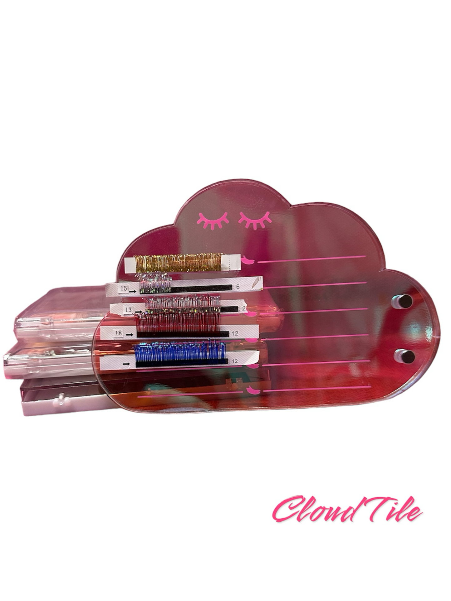 Iridescent Lash Tiles