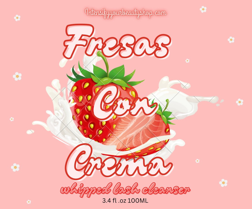 Strawberries & Cream Lash Shampoo